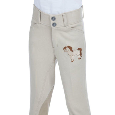 Daisy Clipper Children's Embroidered Pony Riding Pants SPORTING_GOODS Huntley Equestrian