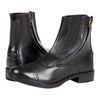 Huntley Equestrian Child Side Zipper Black Leather Paddock Boots
