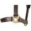 Huntley Equestrian Sedgwick Fancy Stitched Premium Leather Padded Halter - Huntley Equestrian