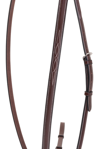 Huntley Equestrian Sedgwick Fancy Stitched Raised Standing Martingale - Huntley Equestrian
