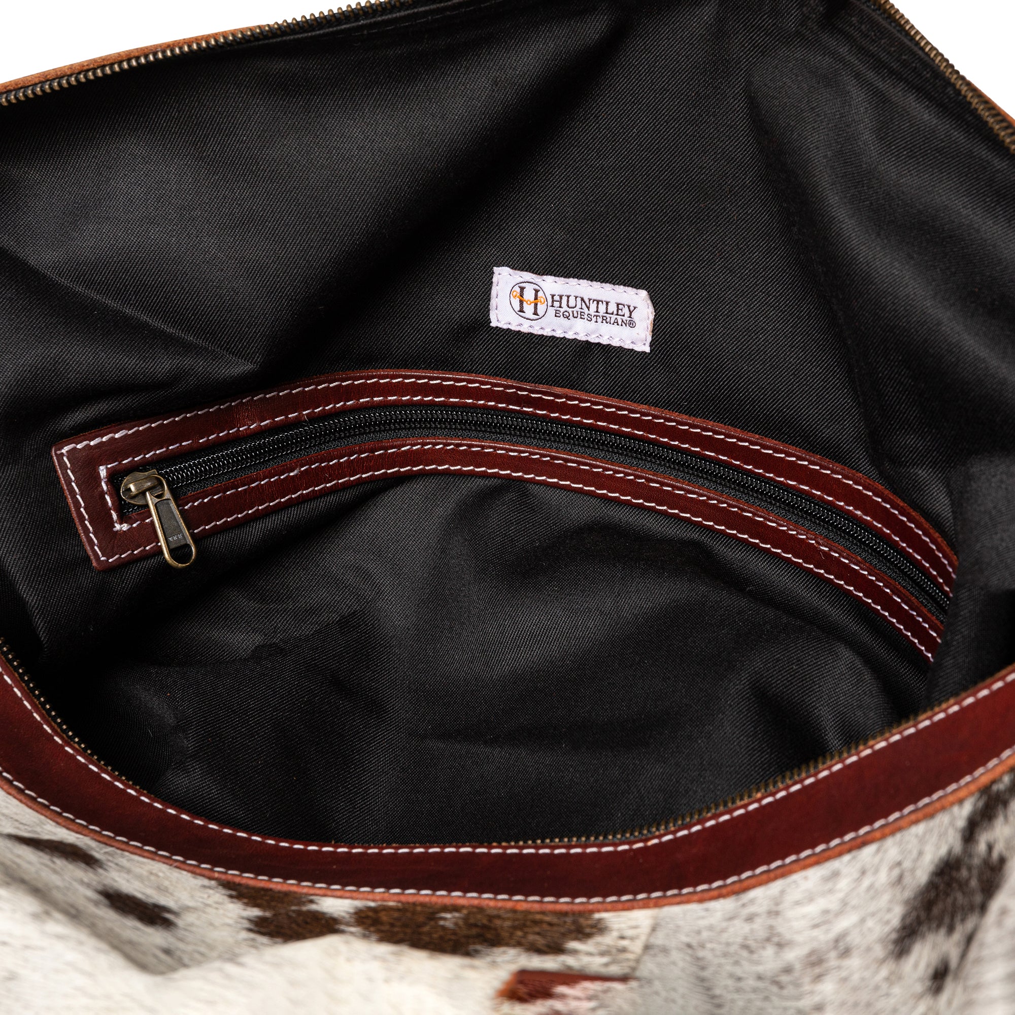 Huntley Equestrian Deluxe Travel Garment Bag, Brown
