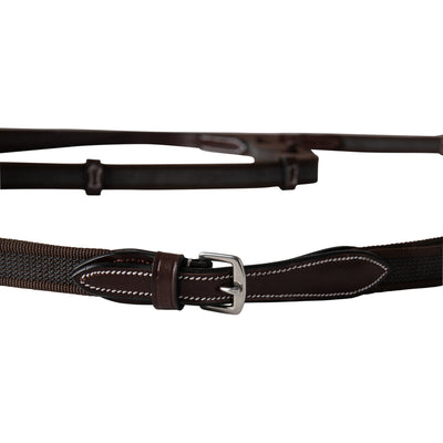 Huntley Equestrian Double Layer Web Grip Reins, Full Size